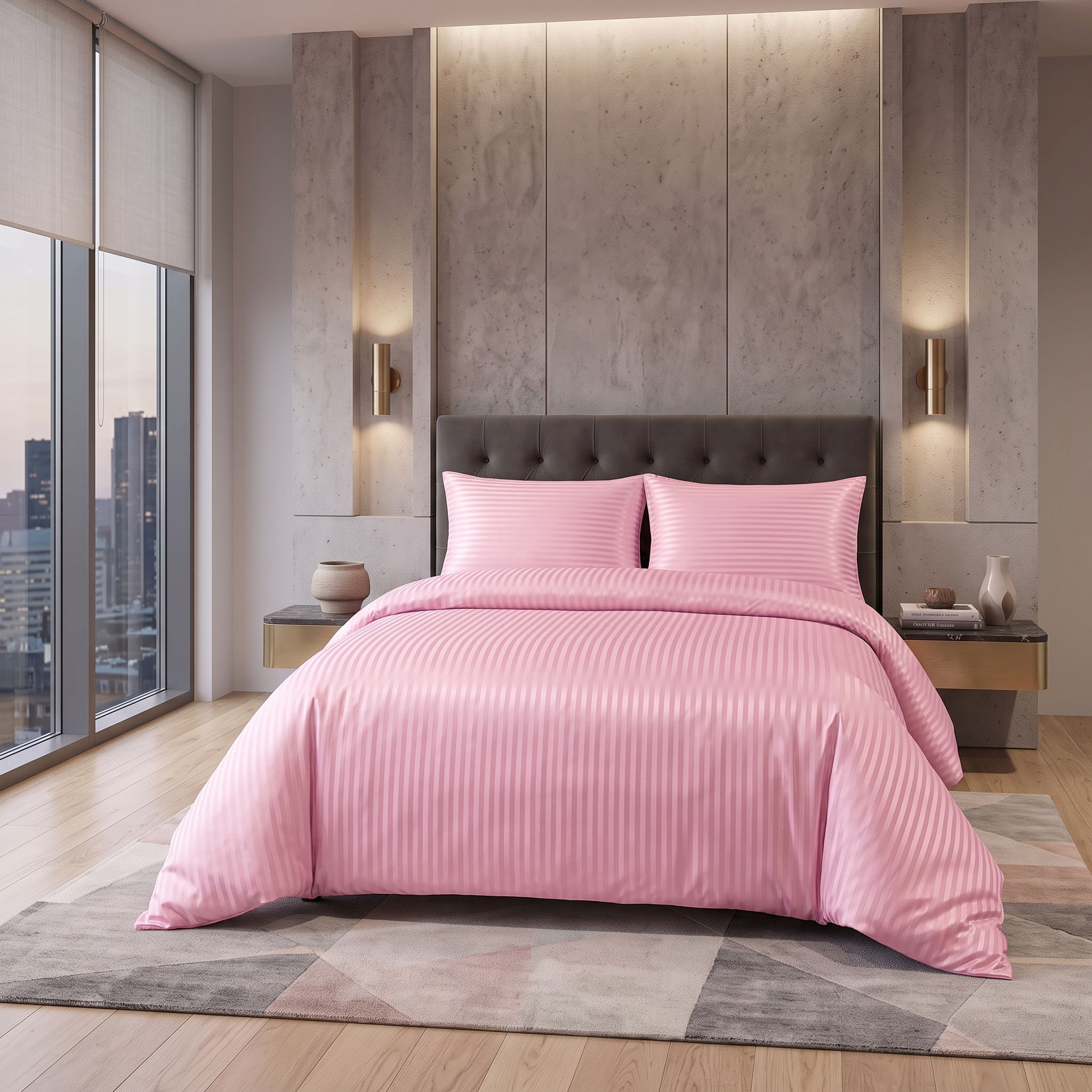 Striped Duvet Cover 401 - Image 4