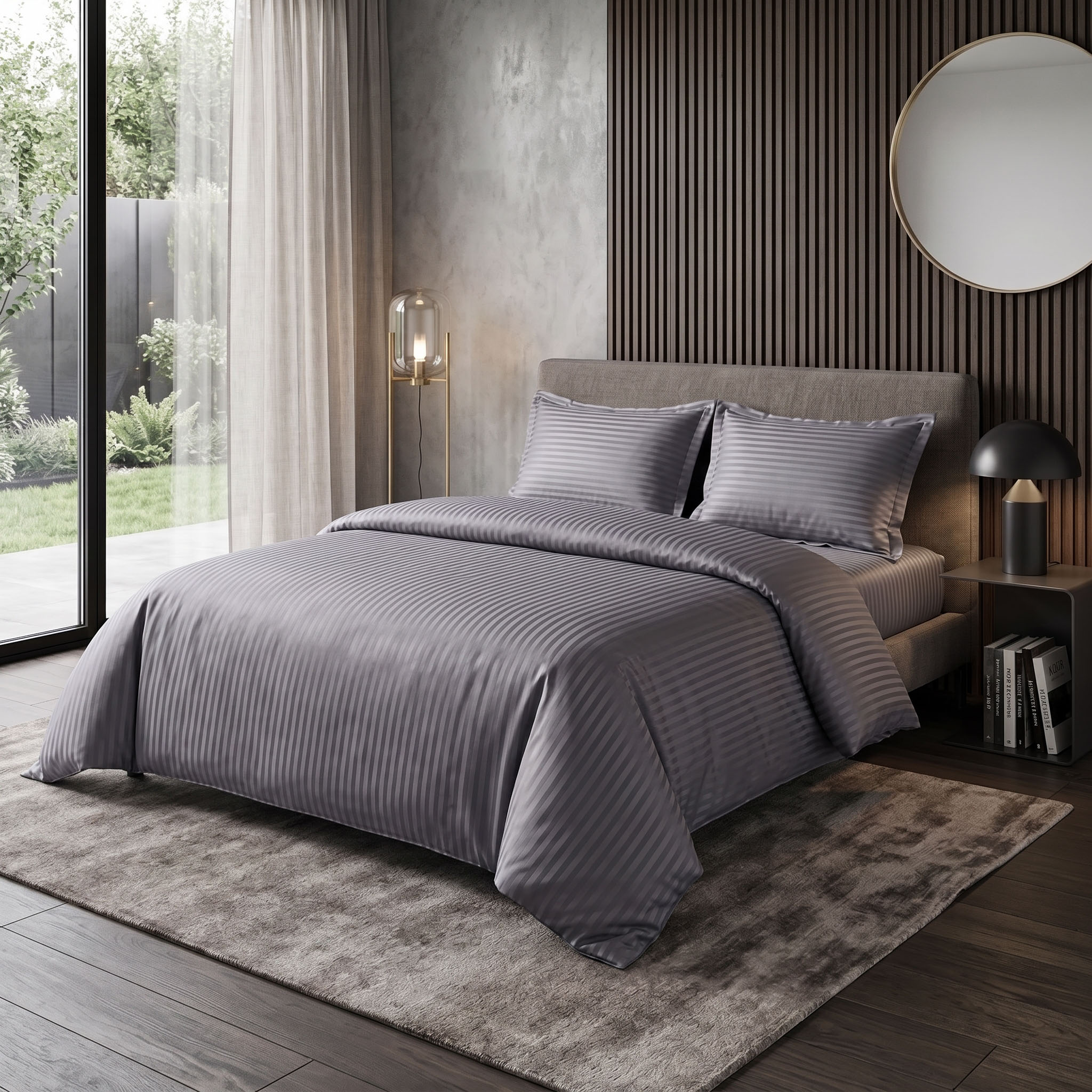Striped Duvet Cover 407 - Image 4
