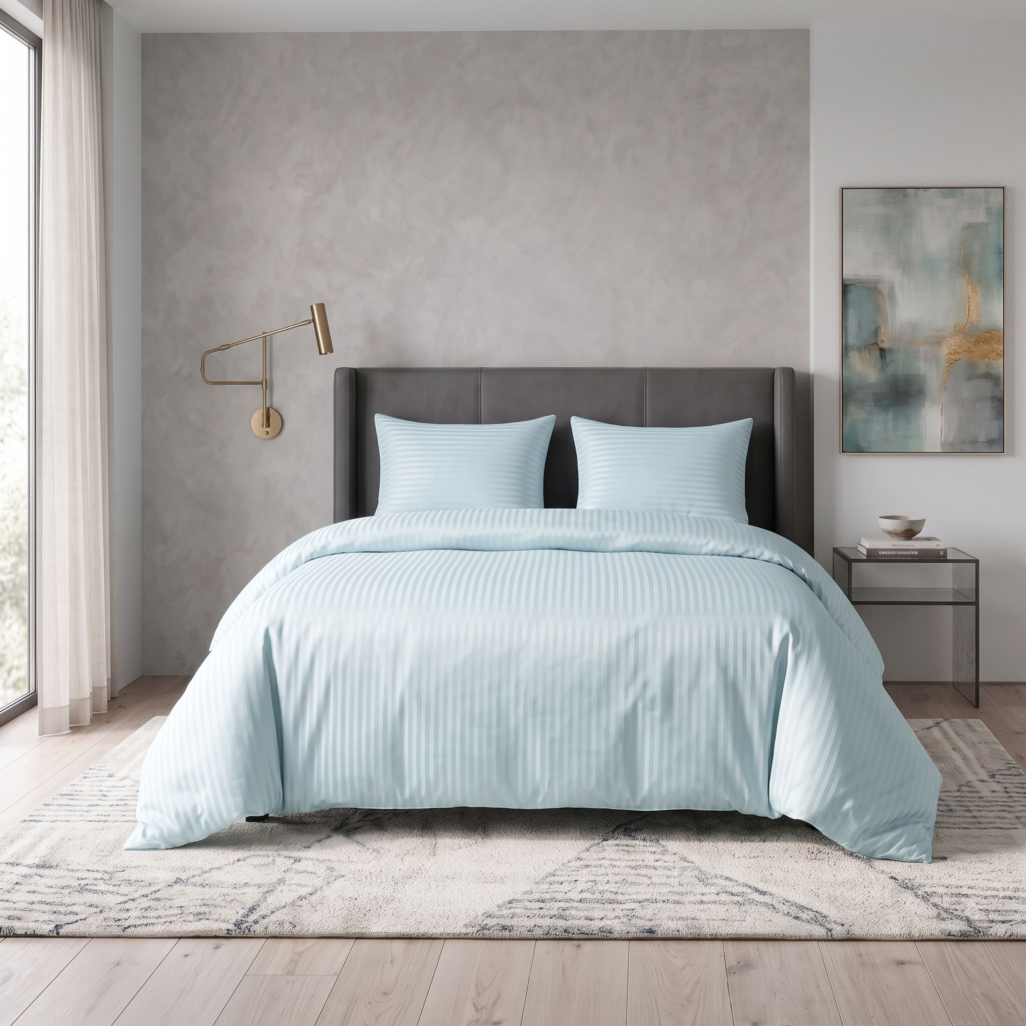 Striped Duvet Cover 408 - Image 3