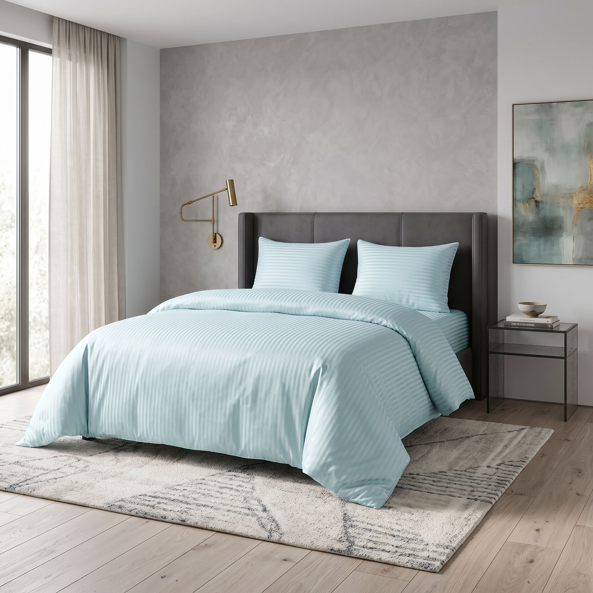 Striped Duvet Cover 408 - Image 4
