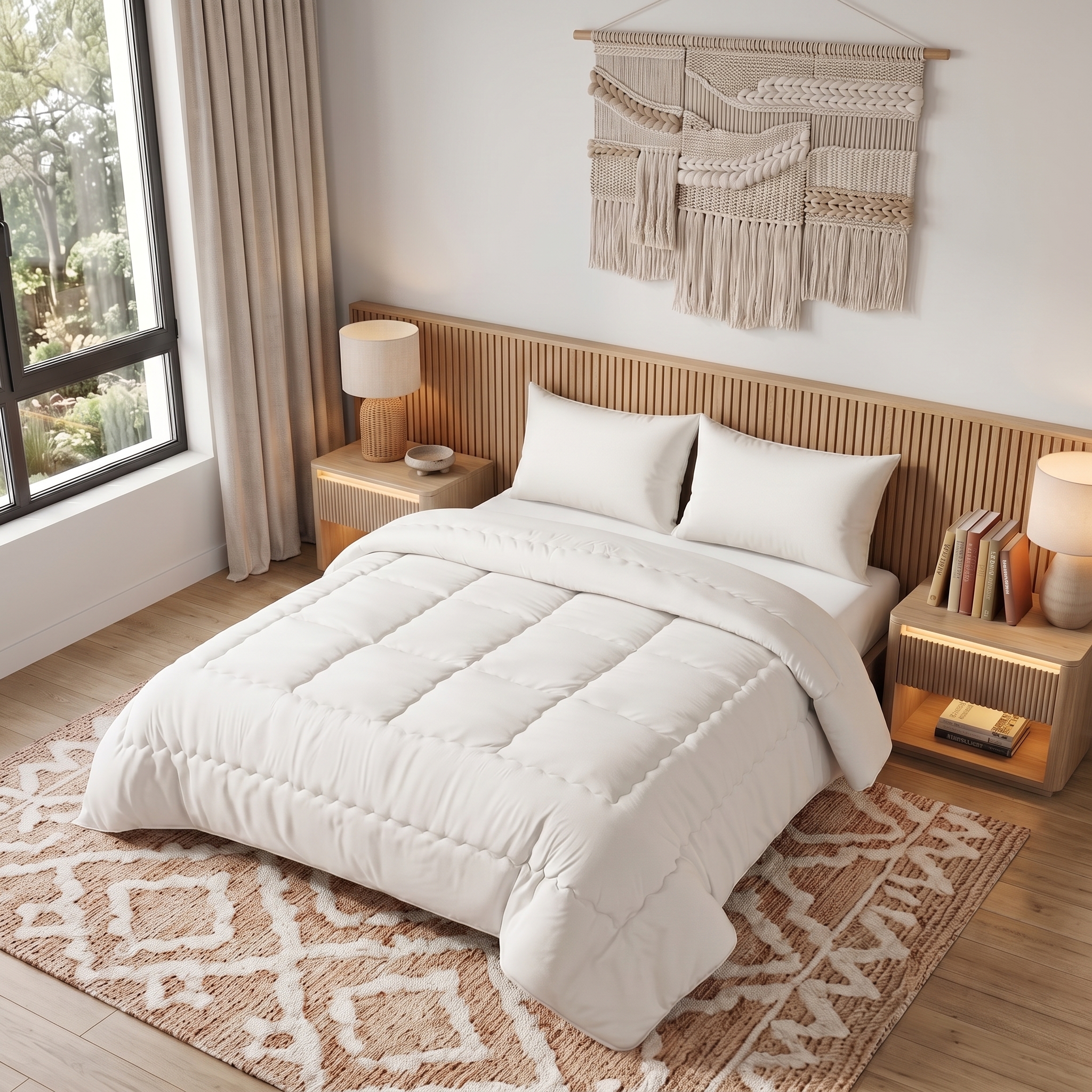 Duvet PolyCotton 801 Off White - Image 3