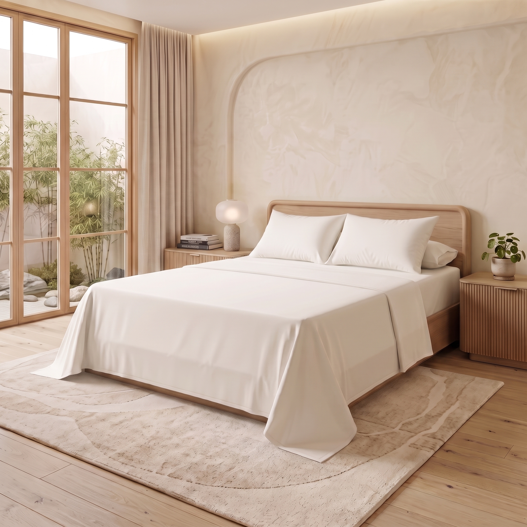 Flat Bedsheet 801 Off-white