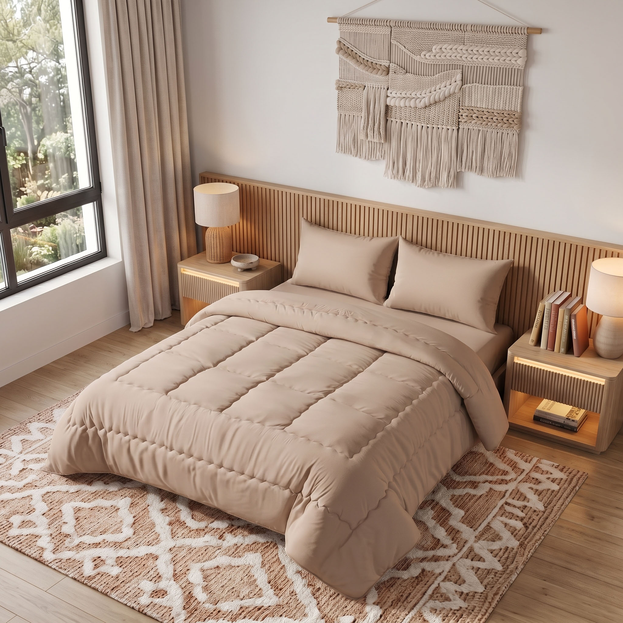 Duvet PolyCotton 803 Coffee