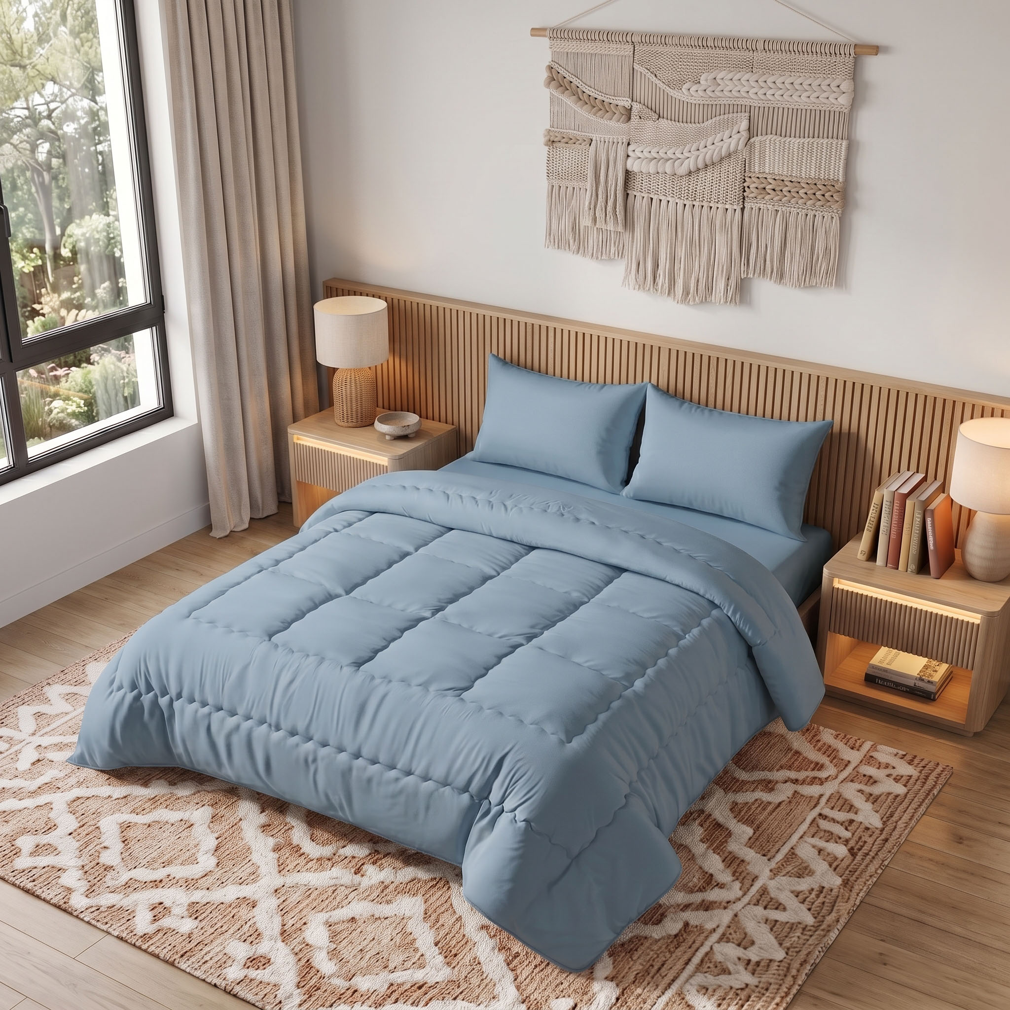 Duvet PolyCotton 805 Petrol