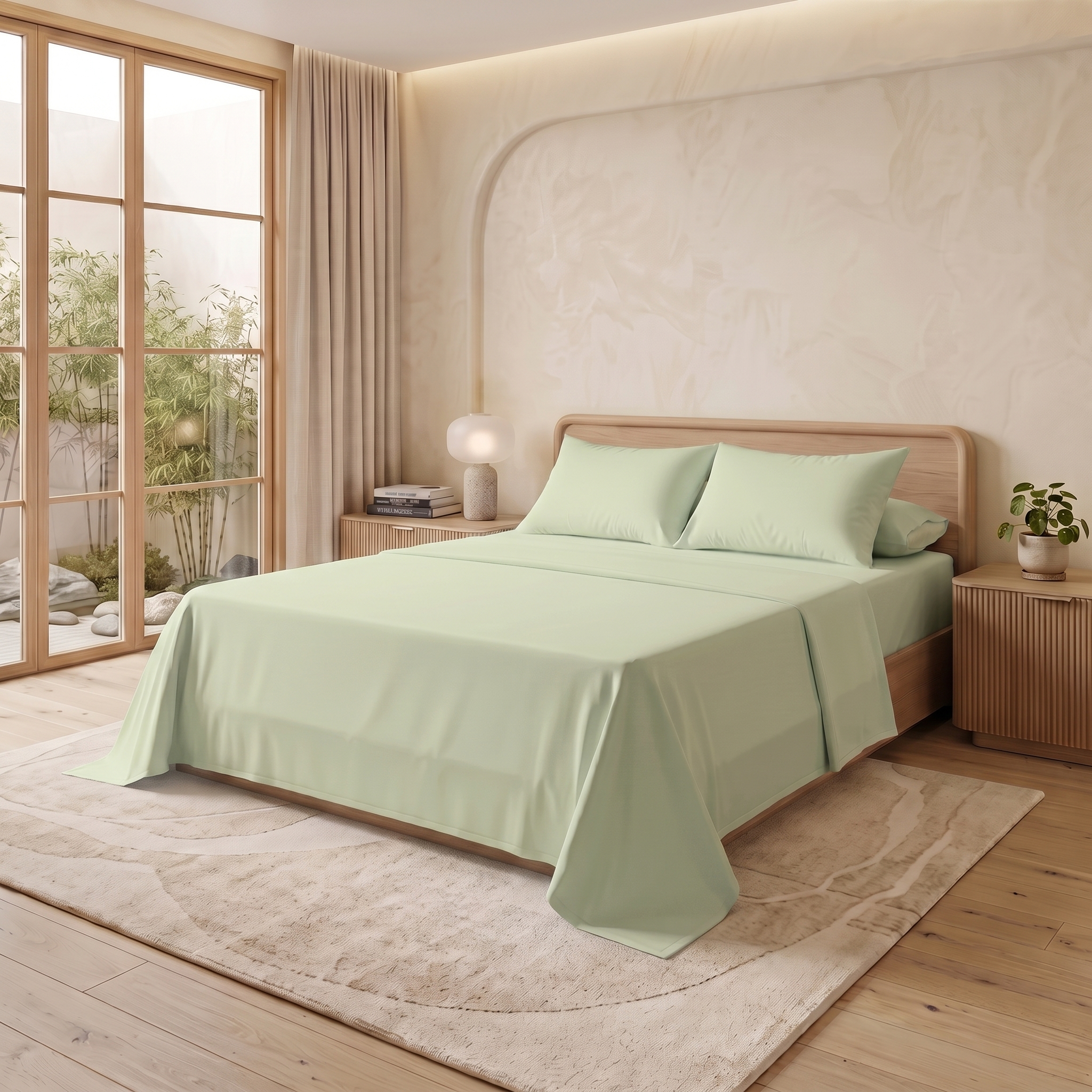 Flat Bedsheet 806 Pistachio