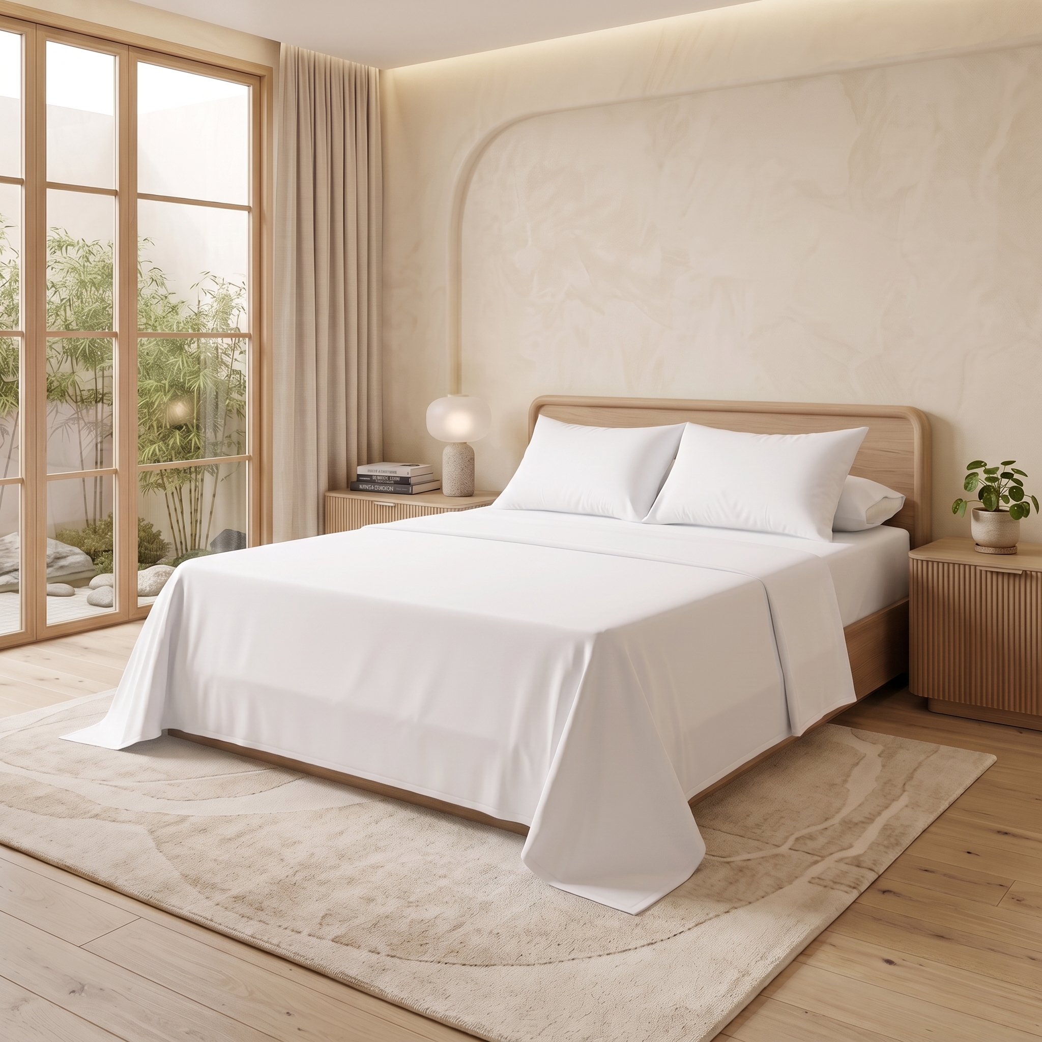 Flat Bedsheet 807 White