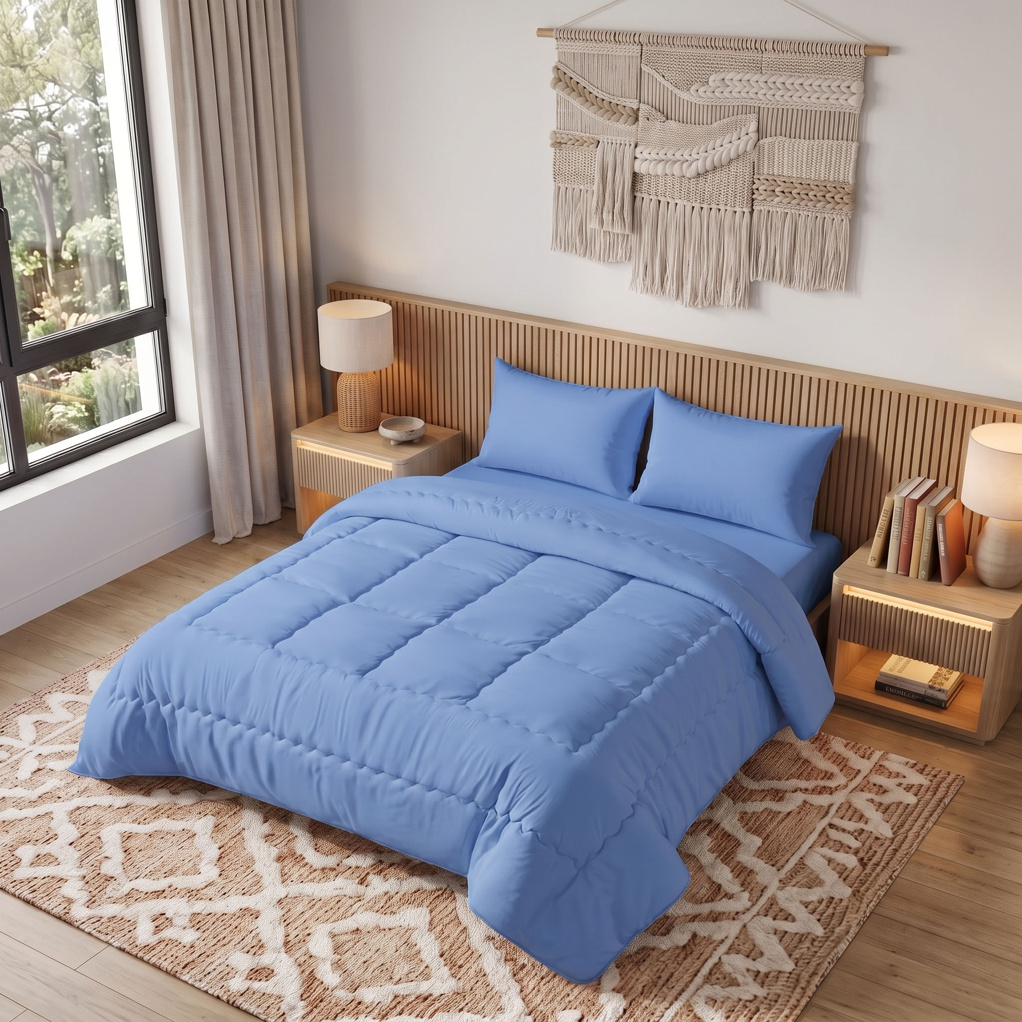 Duvet PolyCotton 808 Blue