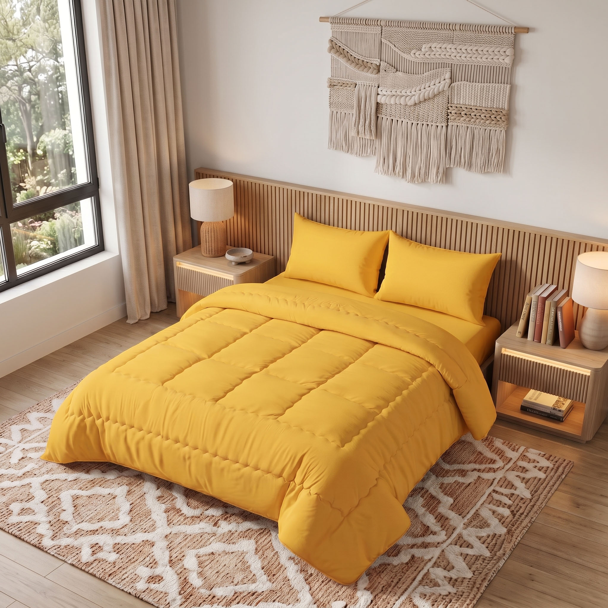 Duvet PolyCotton 809 Yellow