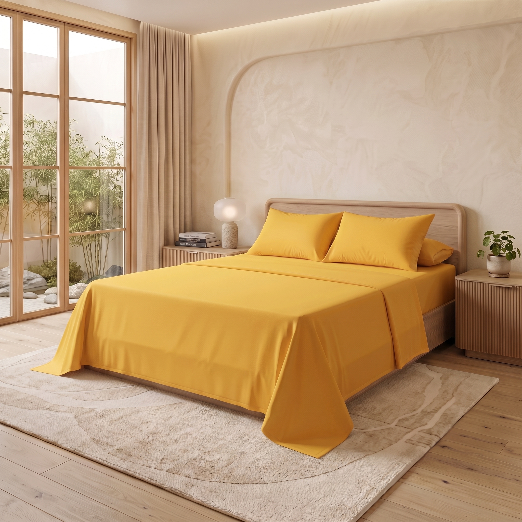 Flat Bedsheet 809 Yellow