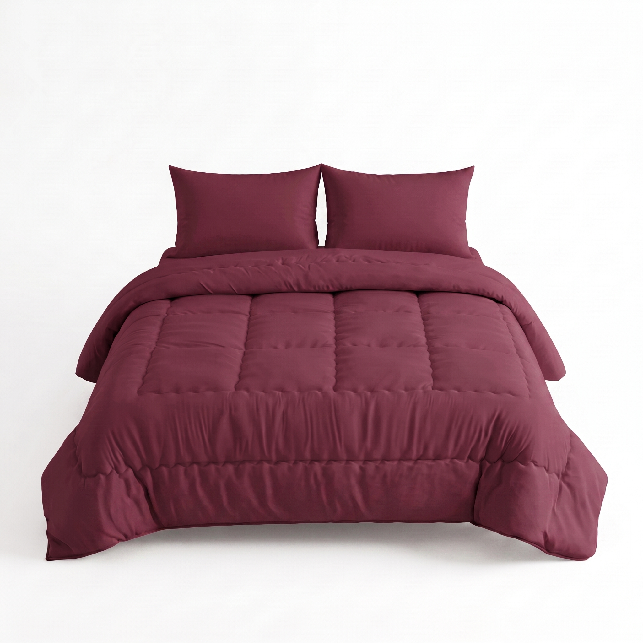 Duvet PolyCotton 810 Burgundy - Image 2