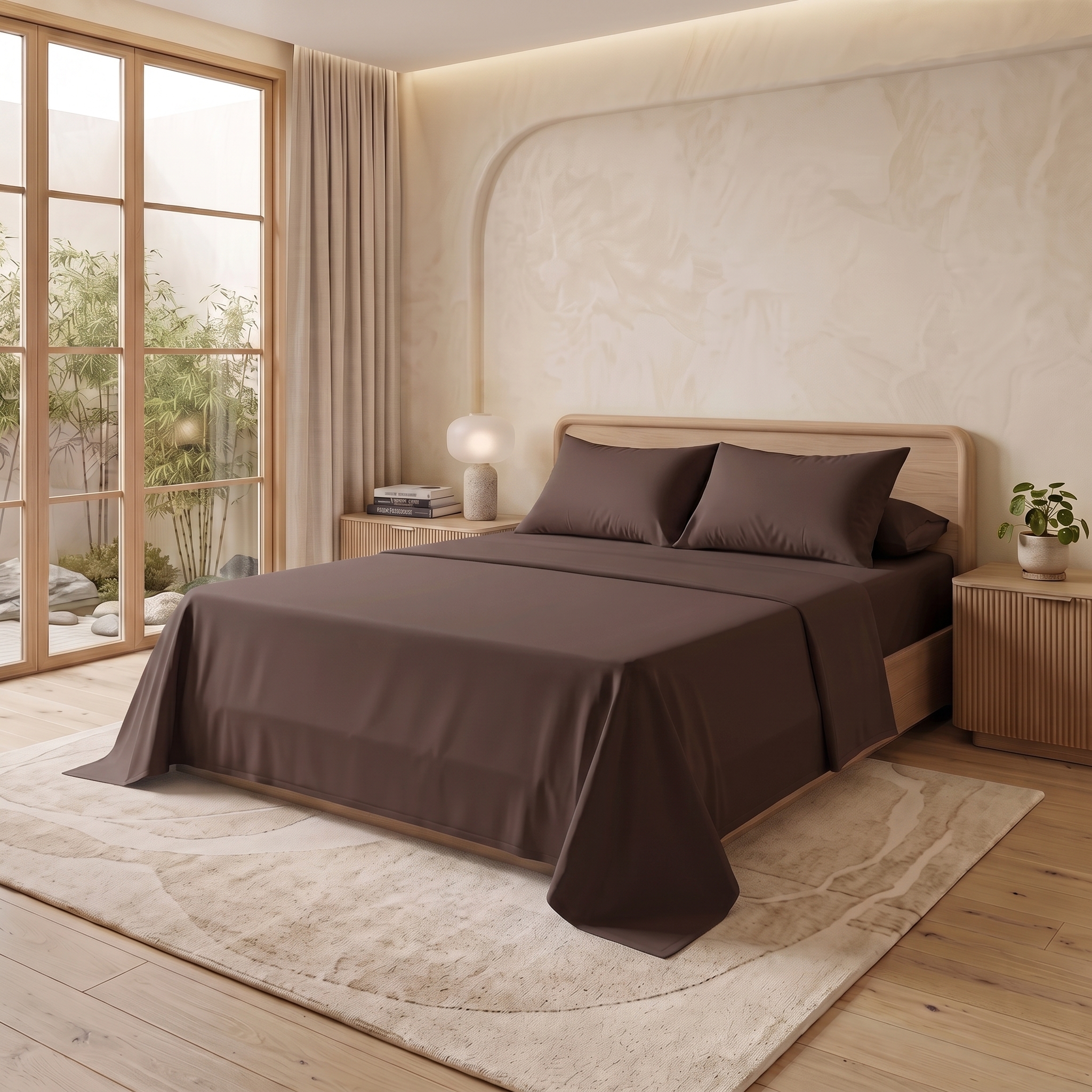 Flat Bedsheet 811 Brown