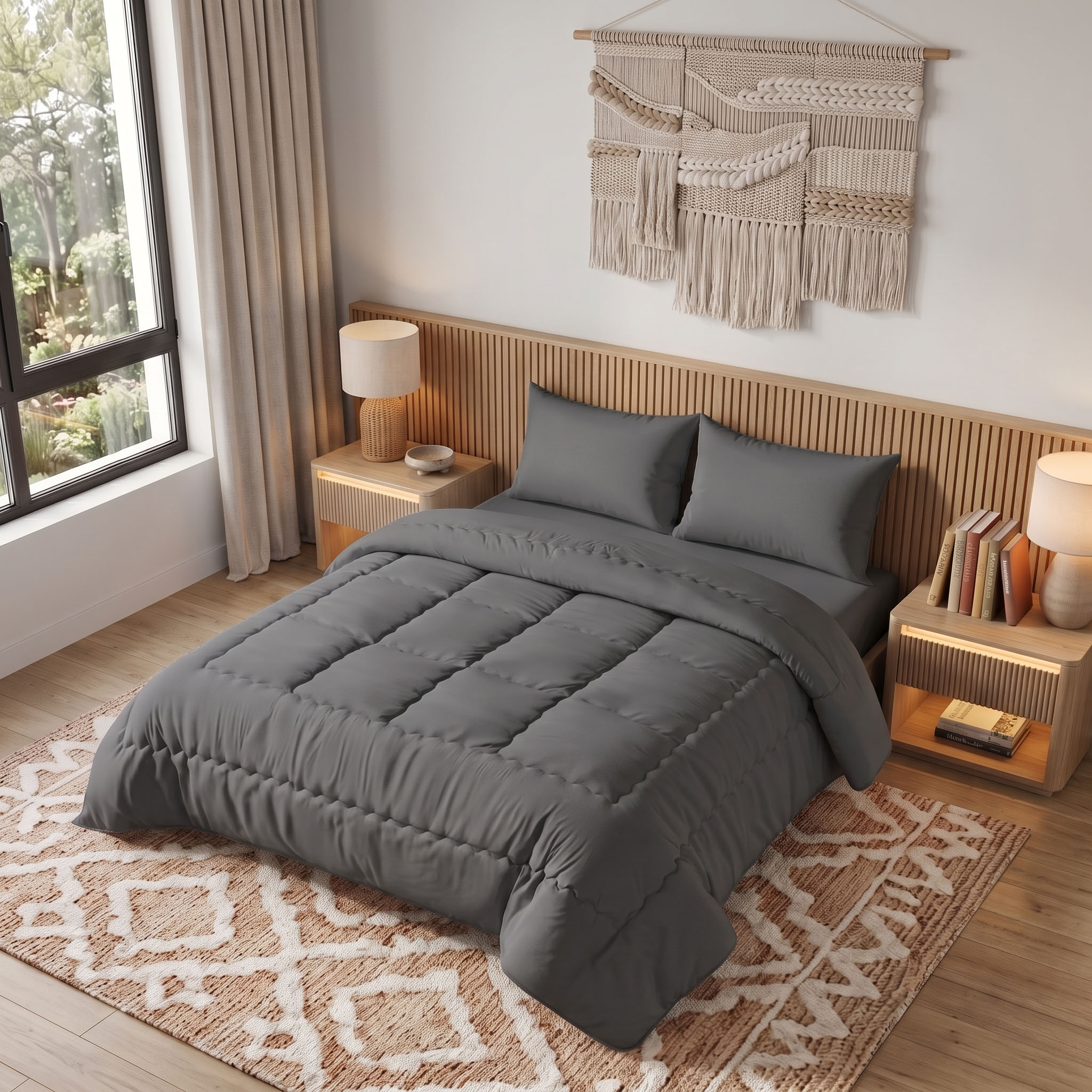 Duvet PolyCotton 812 Dark Grey