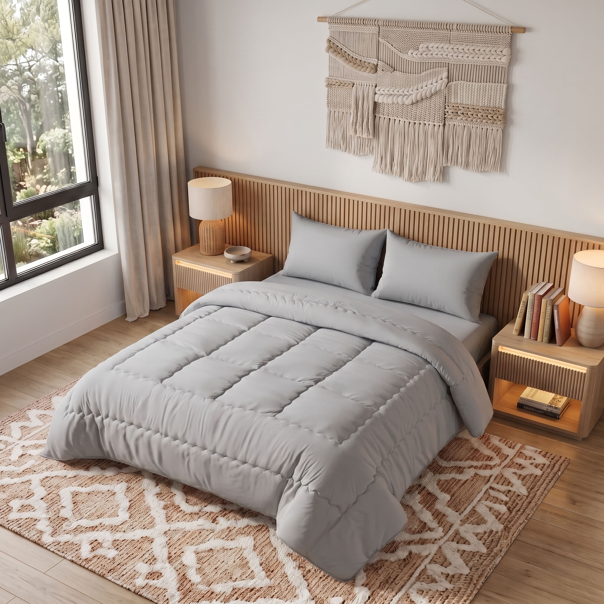Duvet PolyCotton 813 Light Grey