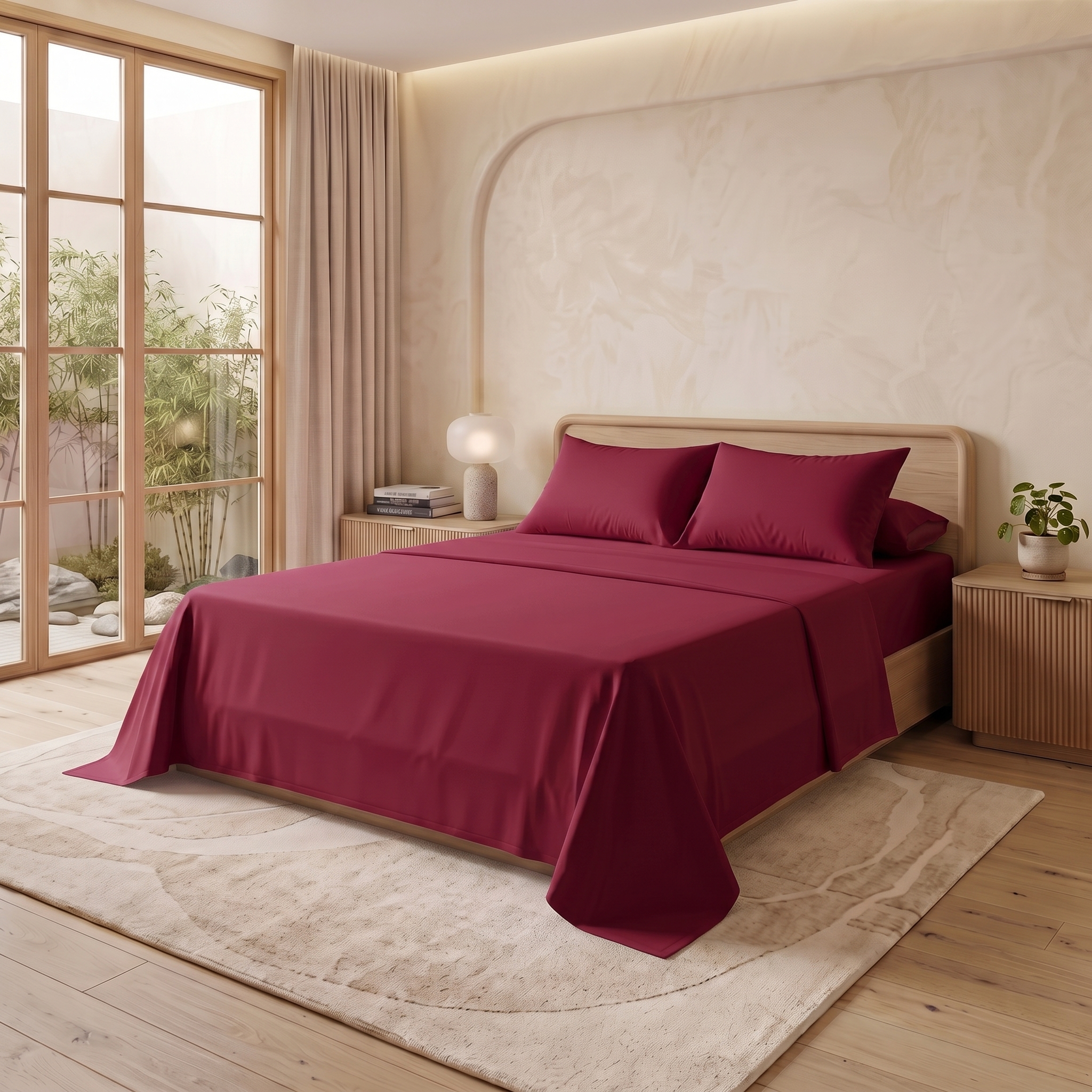 Flat Bedsheet 815 Red