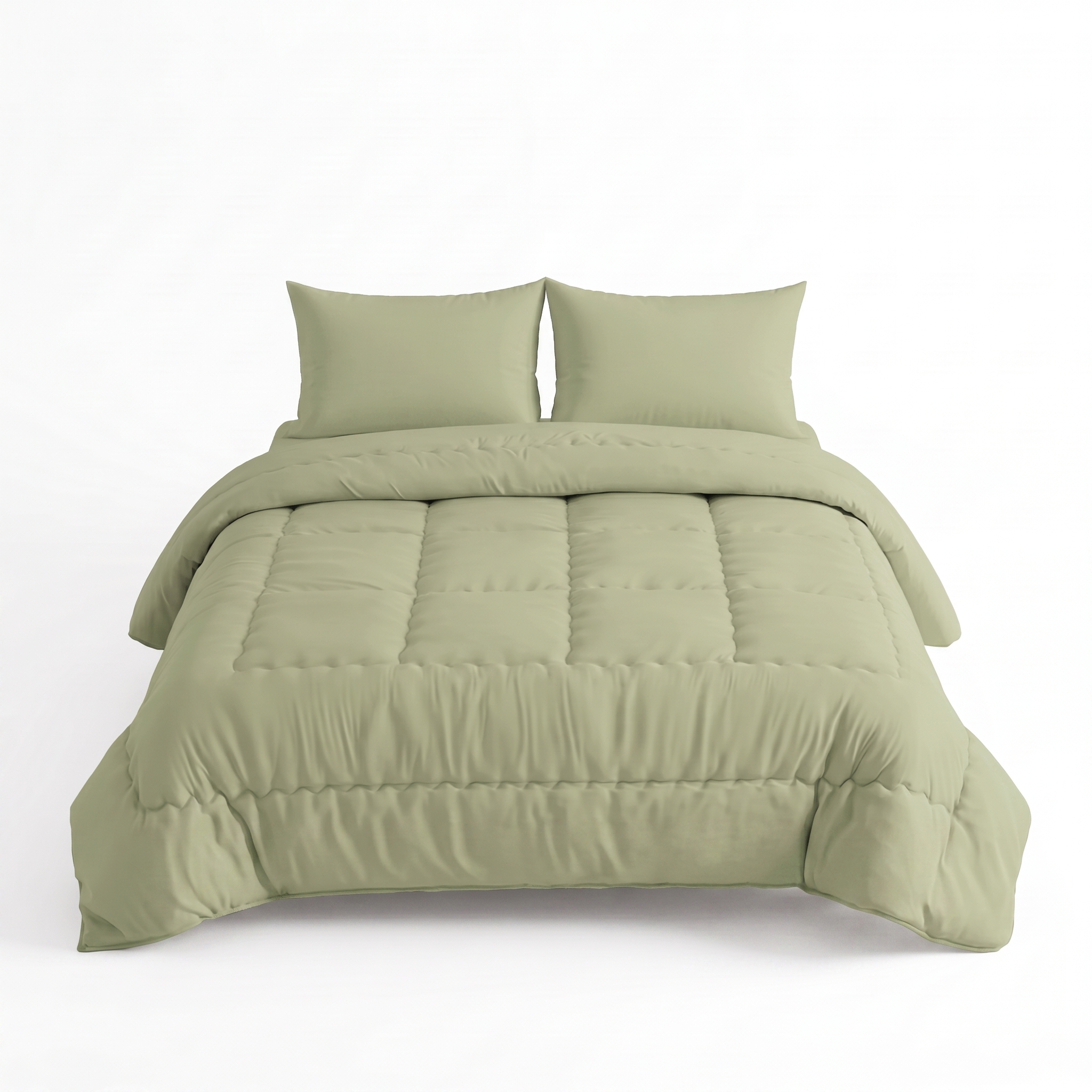 Duvet PolyCotton 817 Green - Image 2