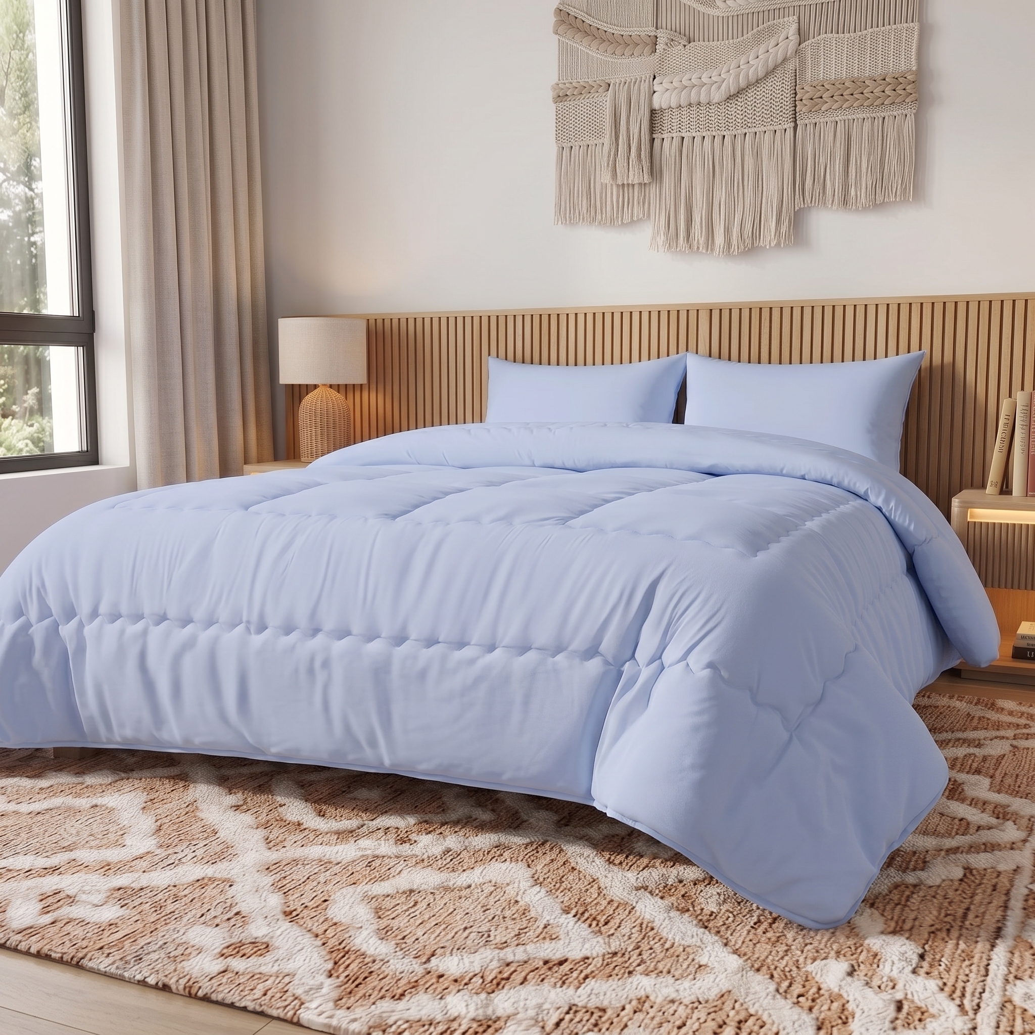 Duvet PolyCotton 818 Cyan - Image 3