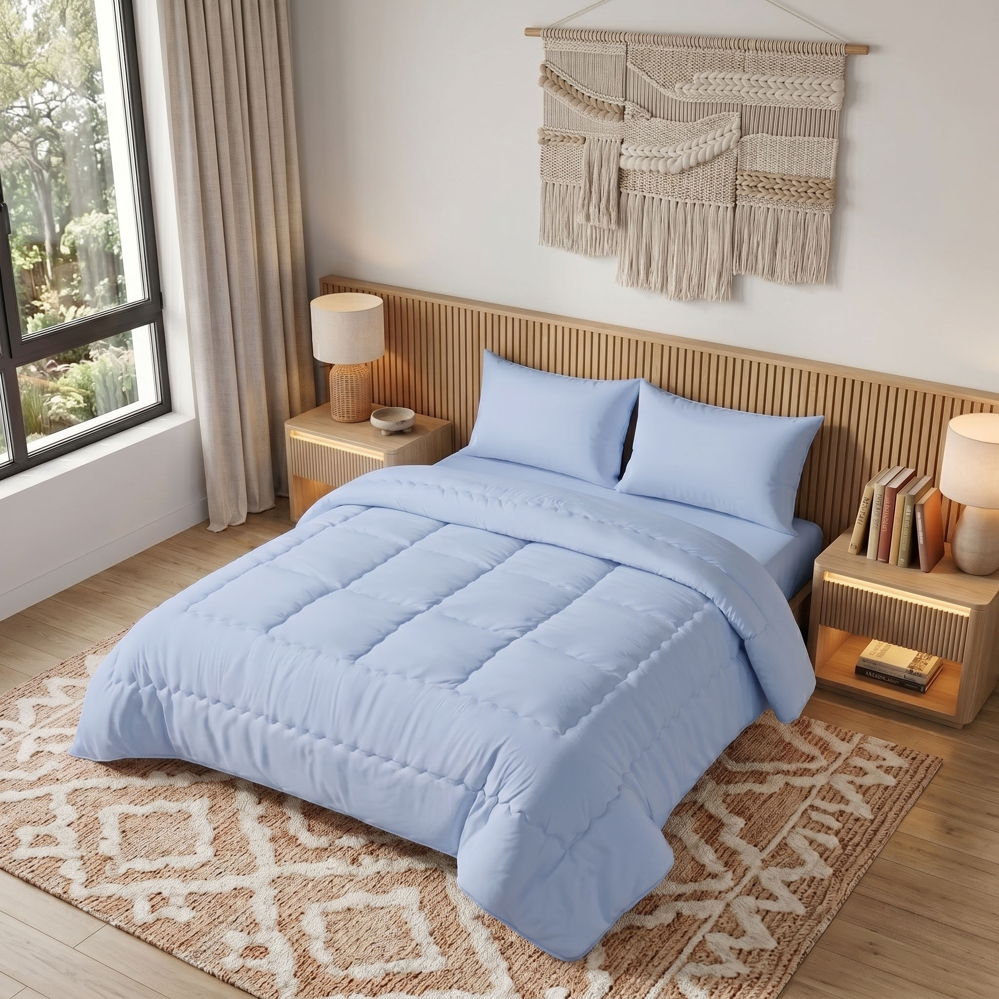 Duvet PolyCotton 818 Cyan
