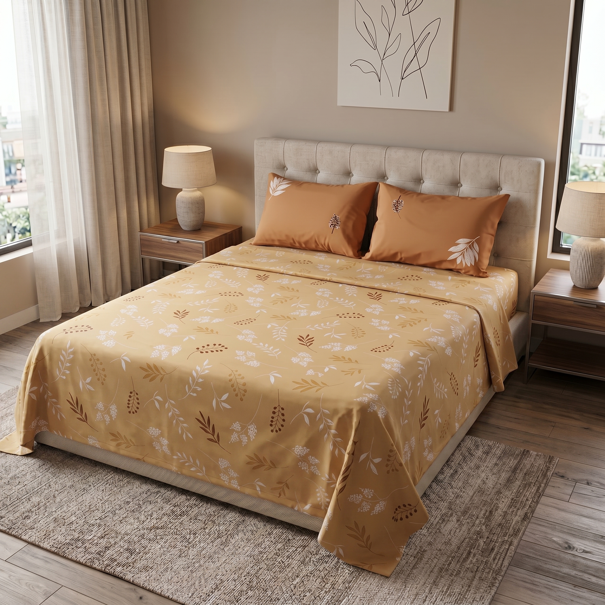 Flat bed sheet F521