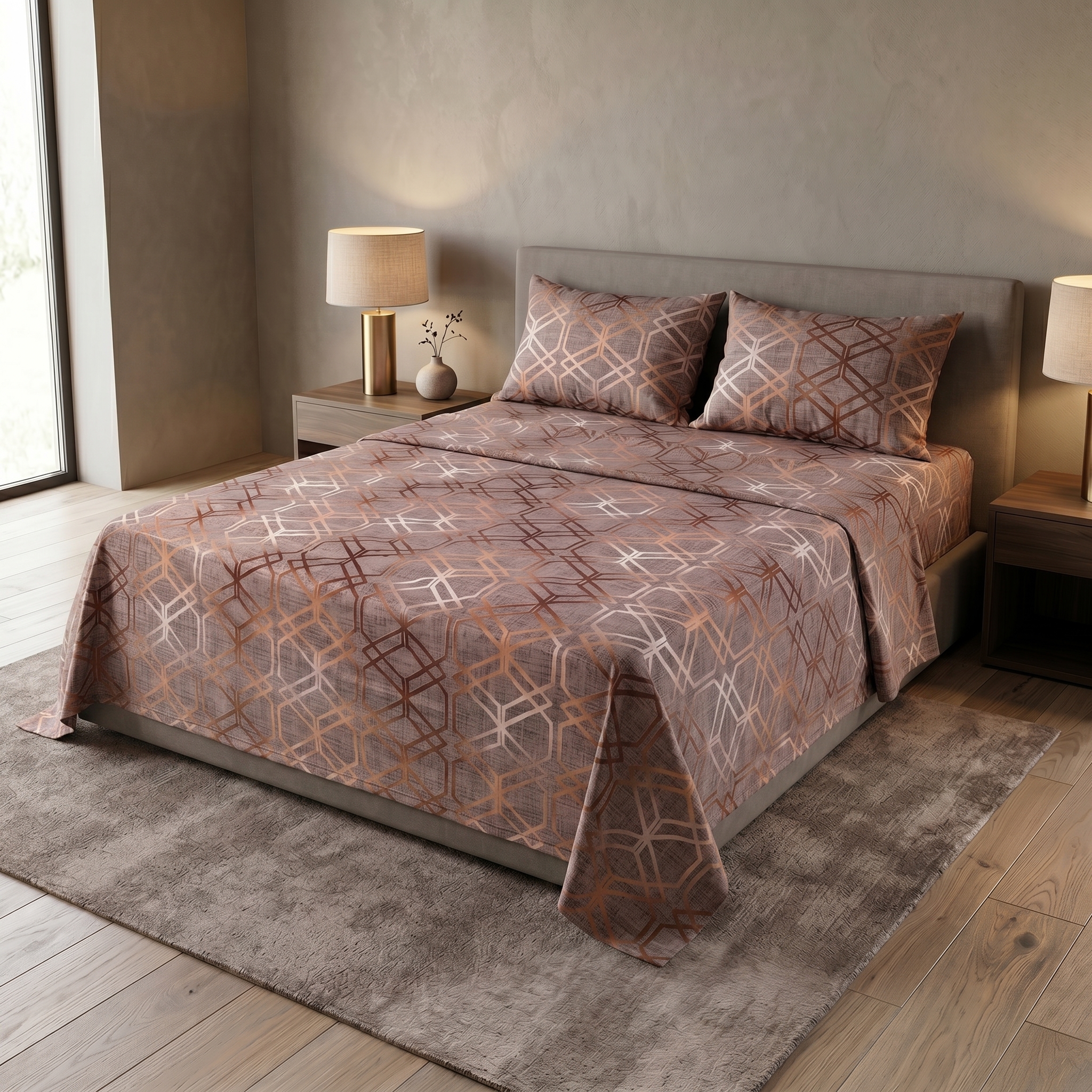 Flat bed sheet F524