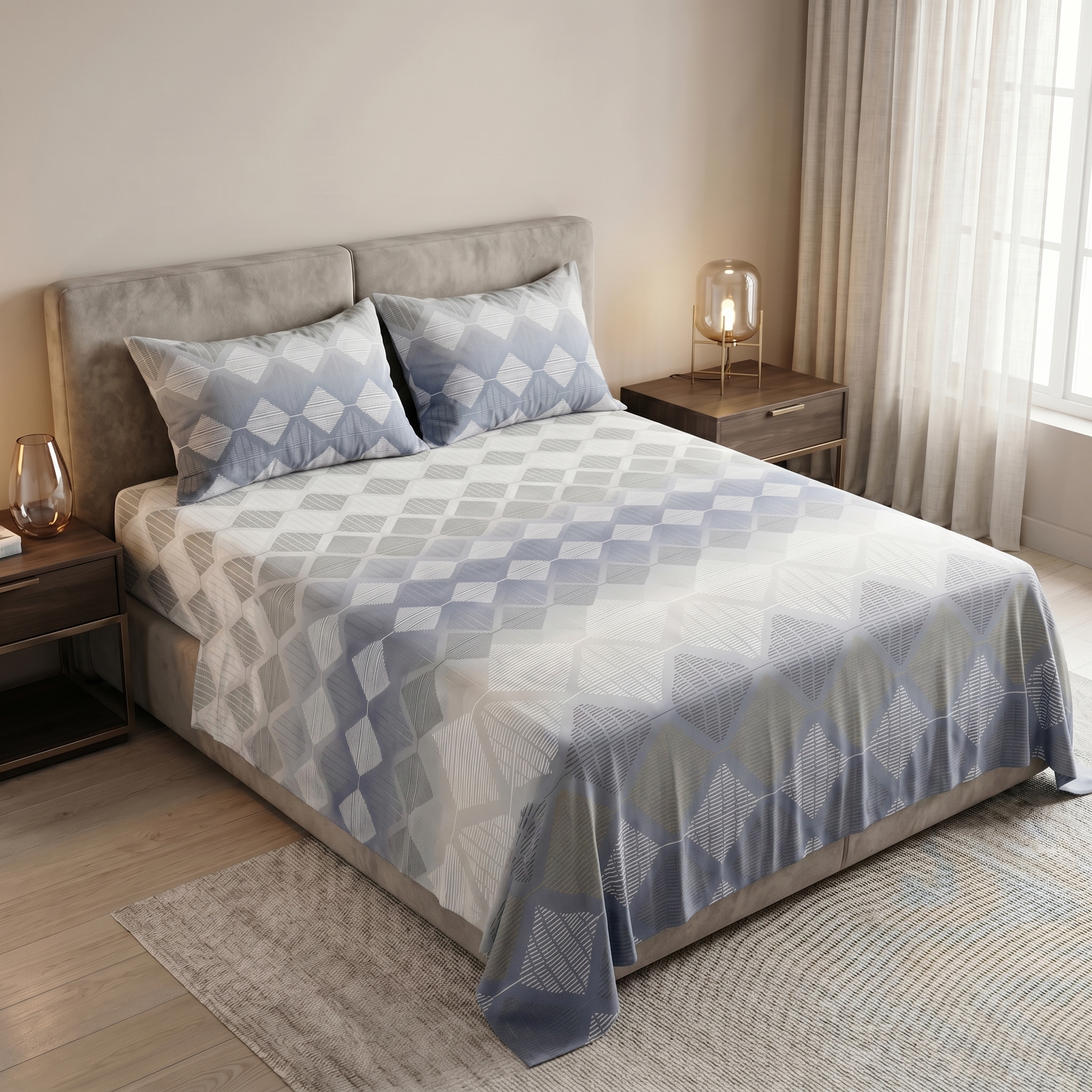 Flat bed sheet F534