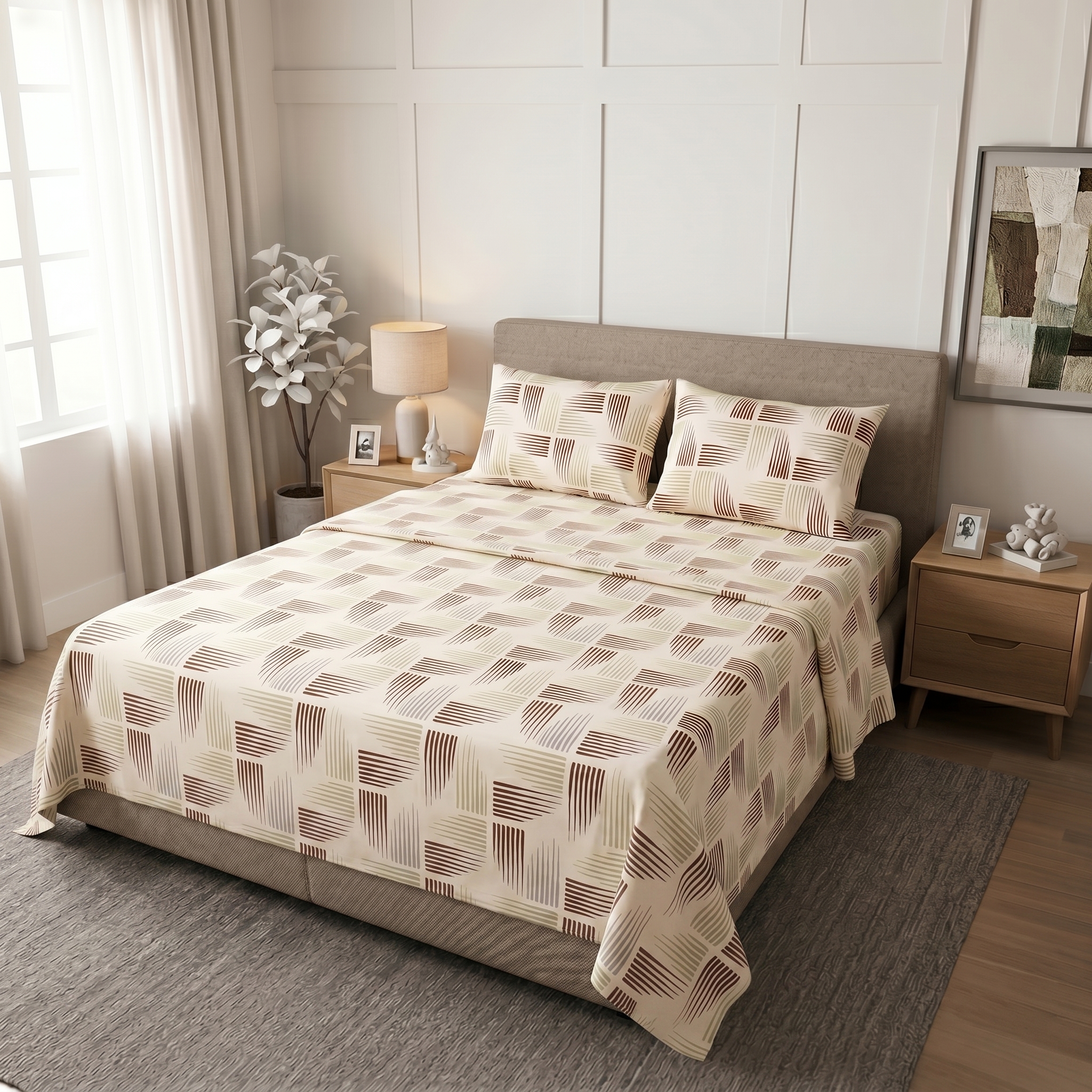 Flat bed sheet F545
