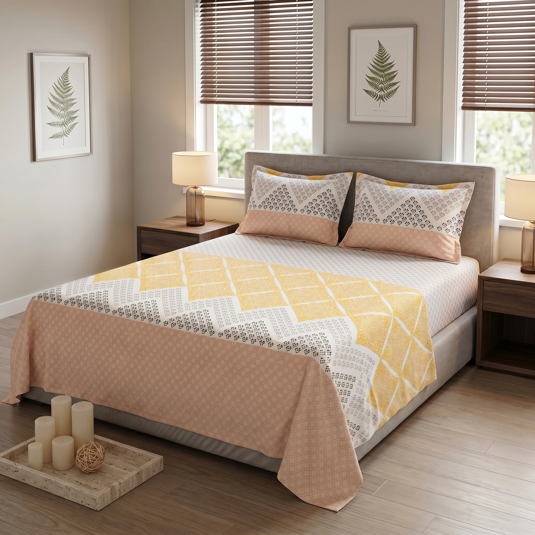 Flat bed sheet F546