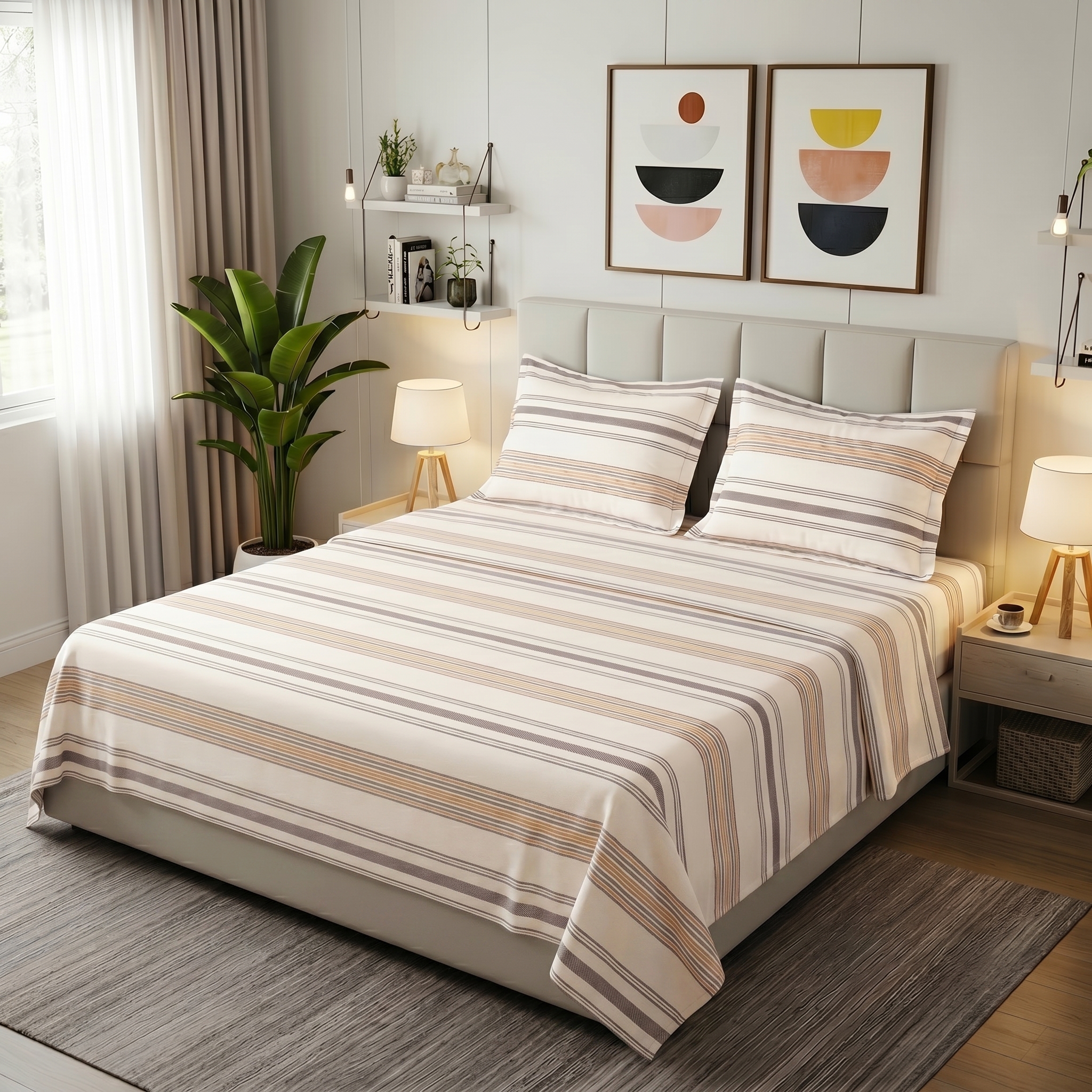 Flat bed sheet F547
