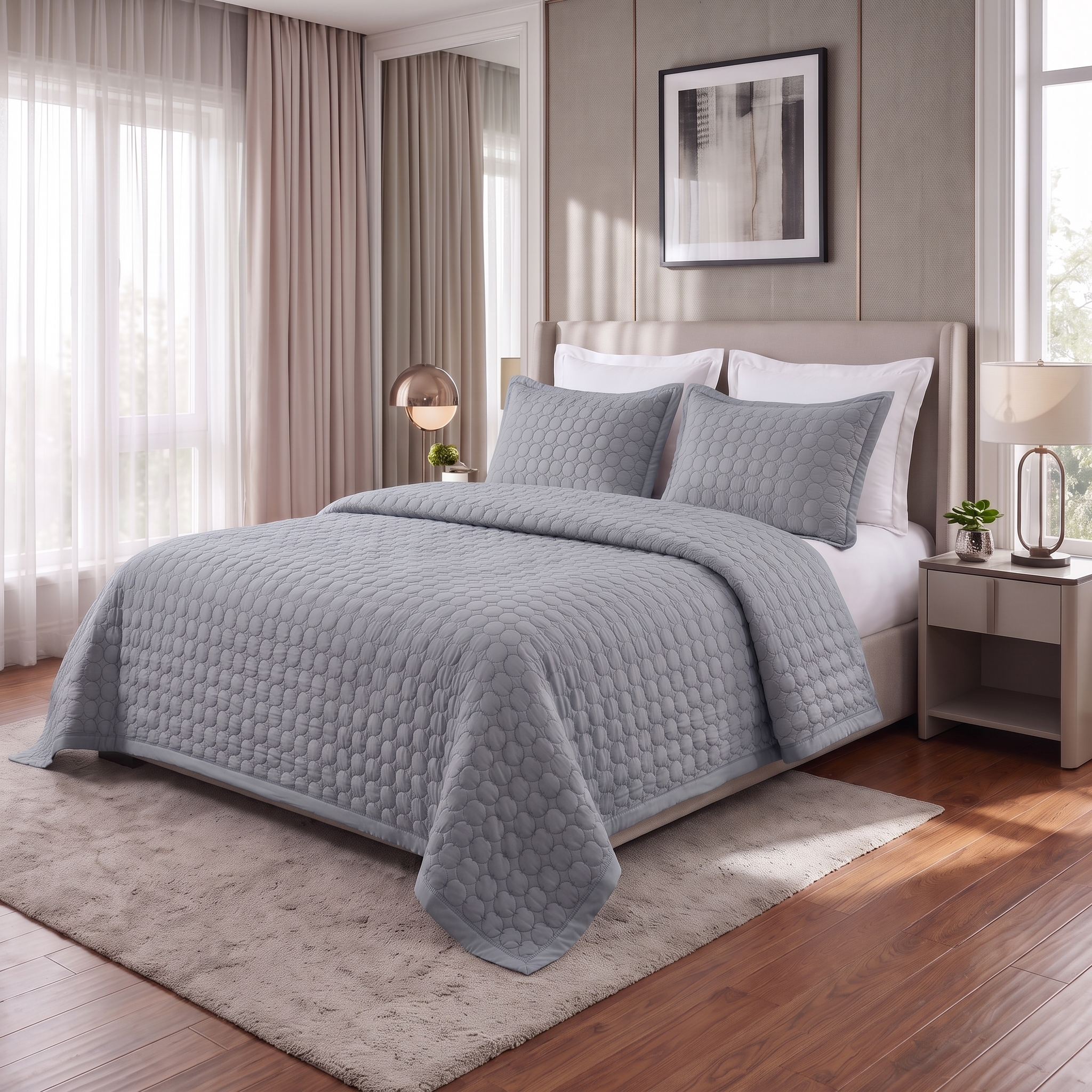 Center Point Pre wash Coverlet