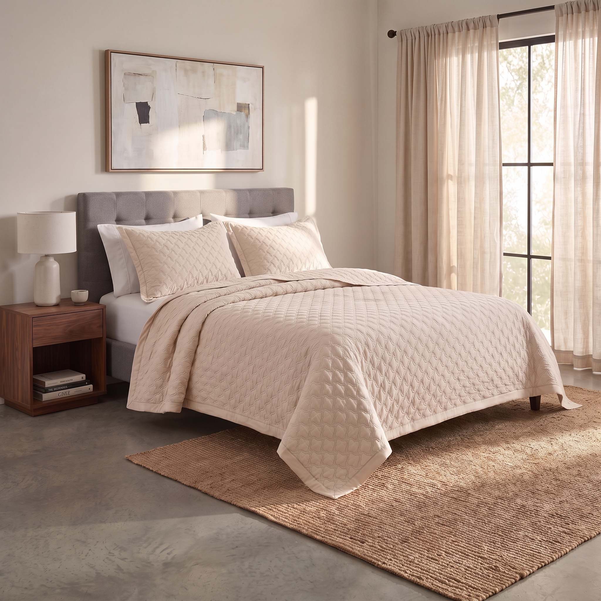 Istanbul Pre wash Coverlet