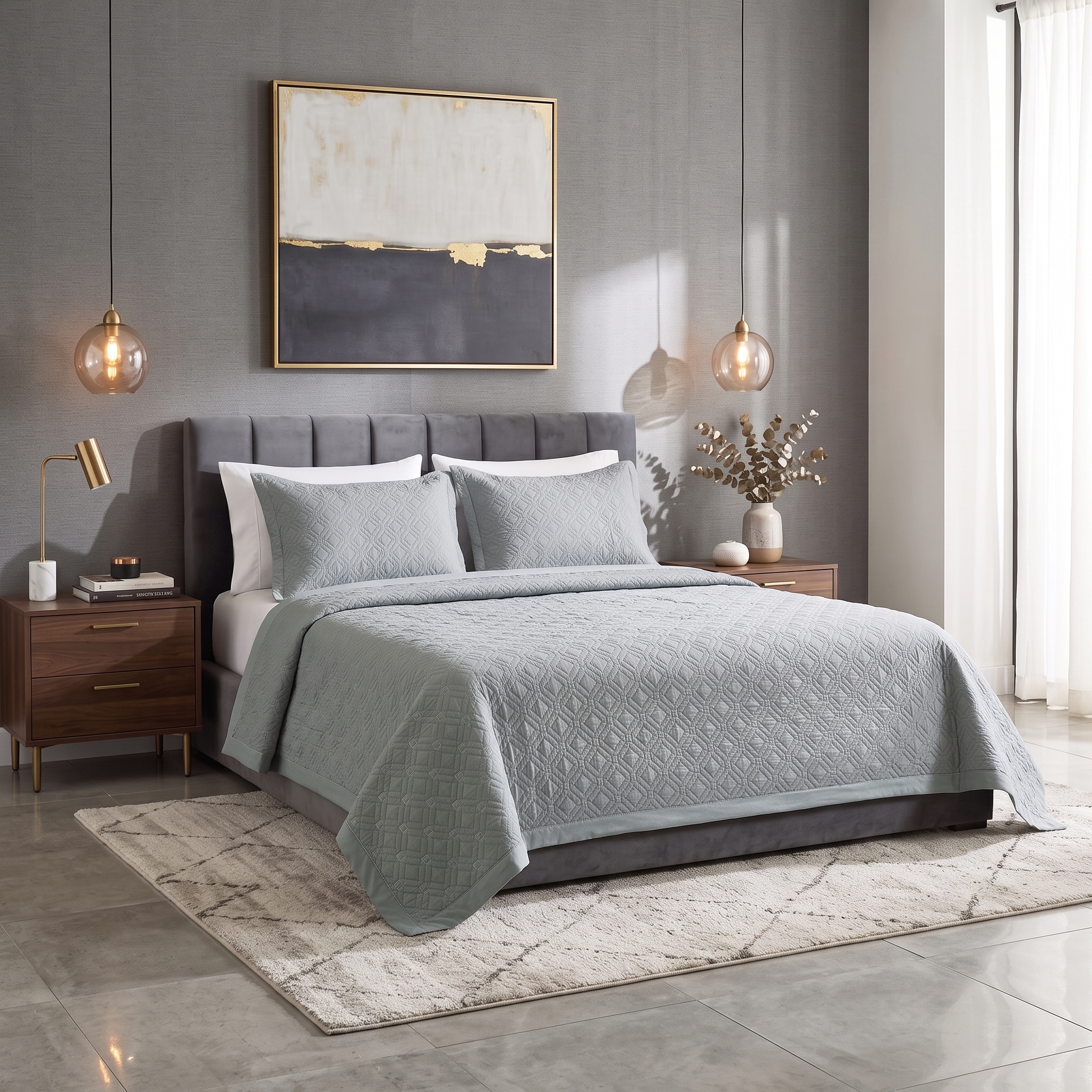 Square Pre wash Coverlet - Image 2