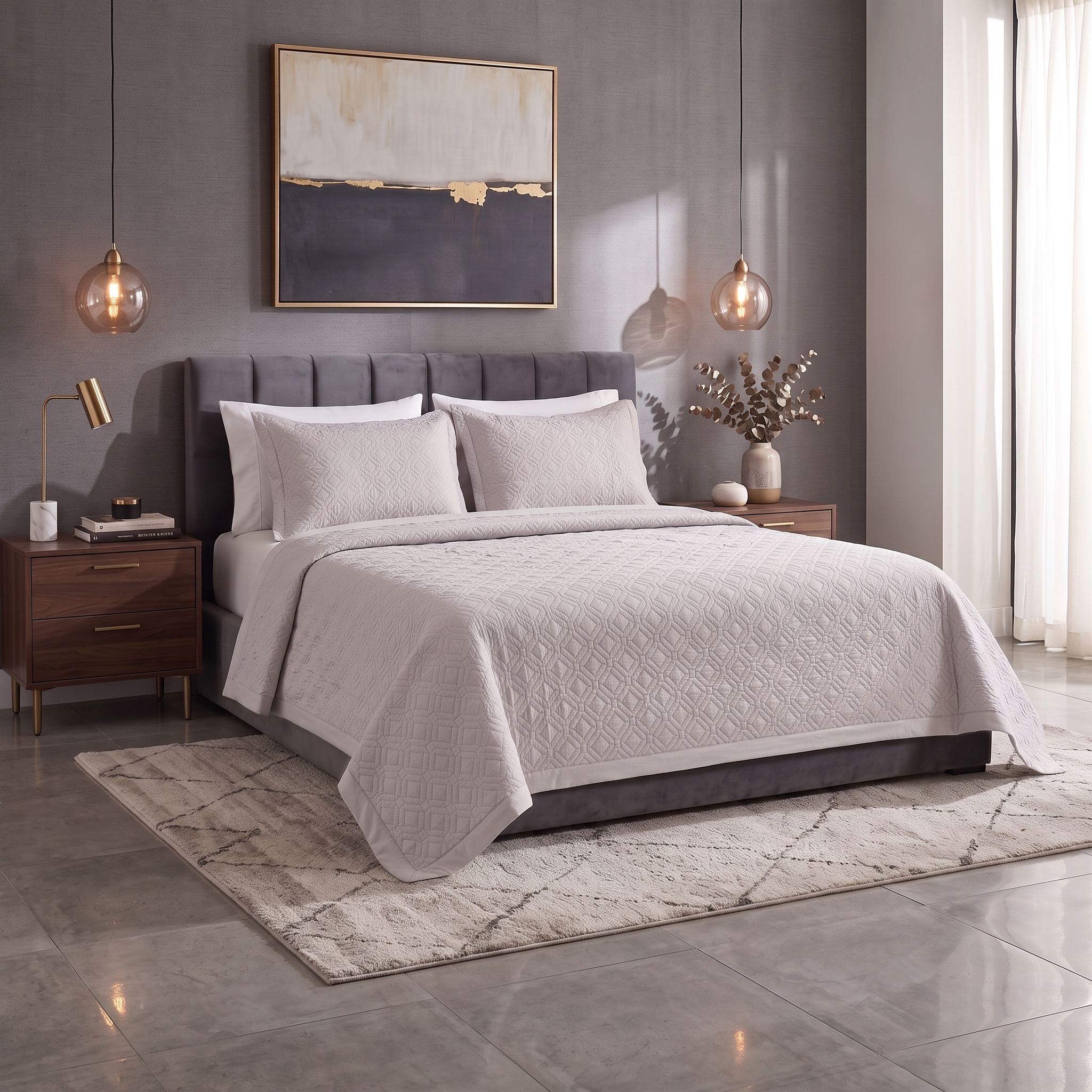 Square Pre wash Coverlet - Image 3
