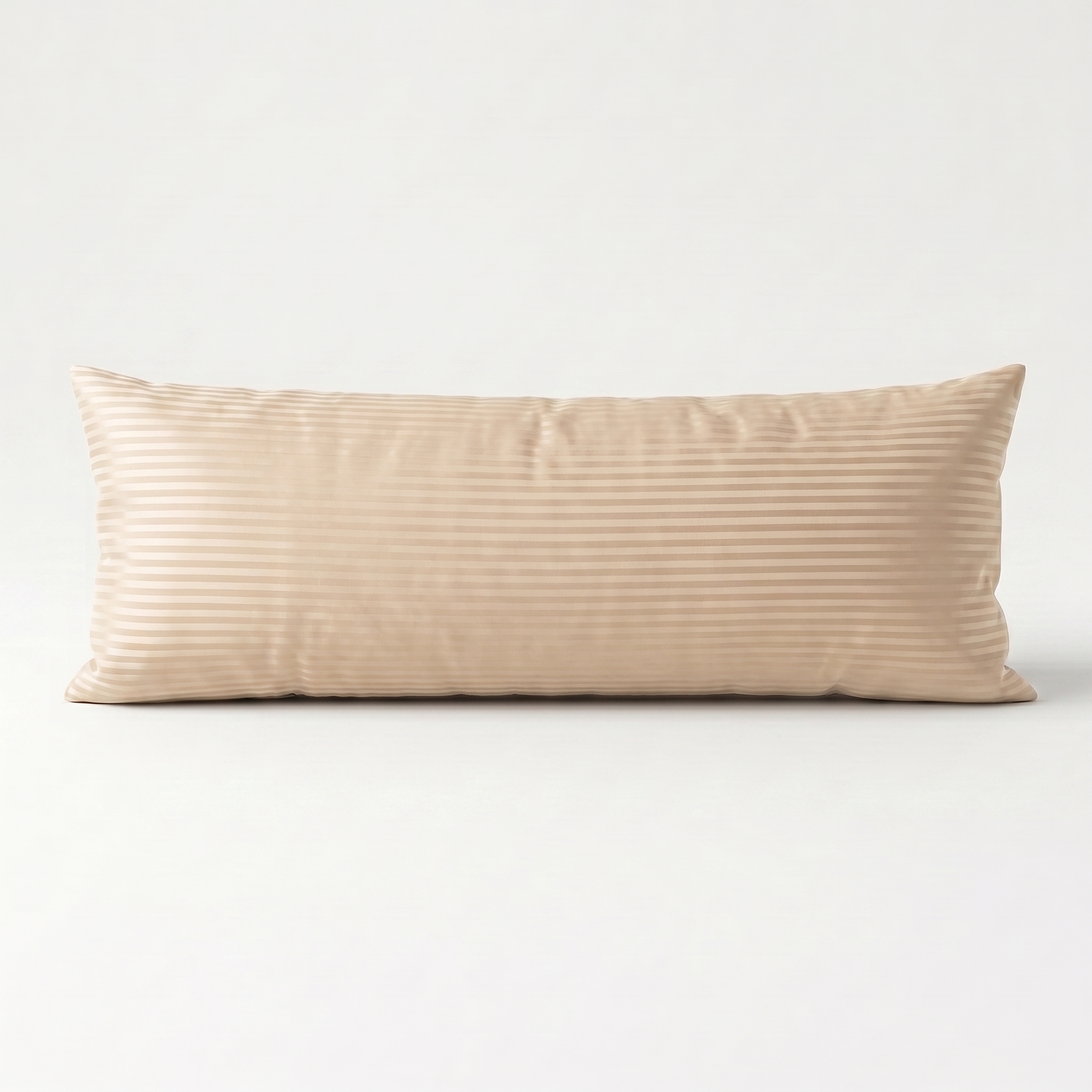 Striped Long Pillow Cover 405 Beige